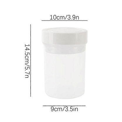 750ml Plastic Salad Jar with Built-in Dressing Cup Leakproof Lunch Box V1263-JX-319