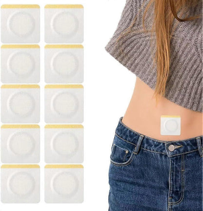 10pcs Castor Oil Wrap for Belly Button, Single-Used Castor Oil Patches Belly V1263-JX-3191