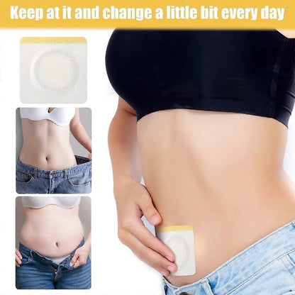 10pcs Castor Oil Wrap for Belly Button, Single-Used Castor Oil Patches Belly V1263-JX-3191