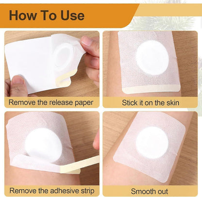 20Pcs Castor Oil Belly Button Patch, Castor Oil Patches Disposable, Castor Oil V1263-JX-3194