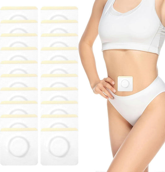 20Pcs Castor Oil Belly Button Patch, Castor Oil Patches Disposable, Castor Oil V1263-JX-3195