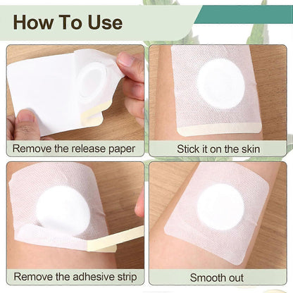 20Pcs Castor Oil Belly Button Patch, Castor Oil Patches Disposable, Castor Oil V1263-JX-3195