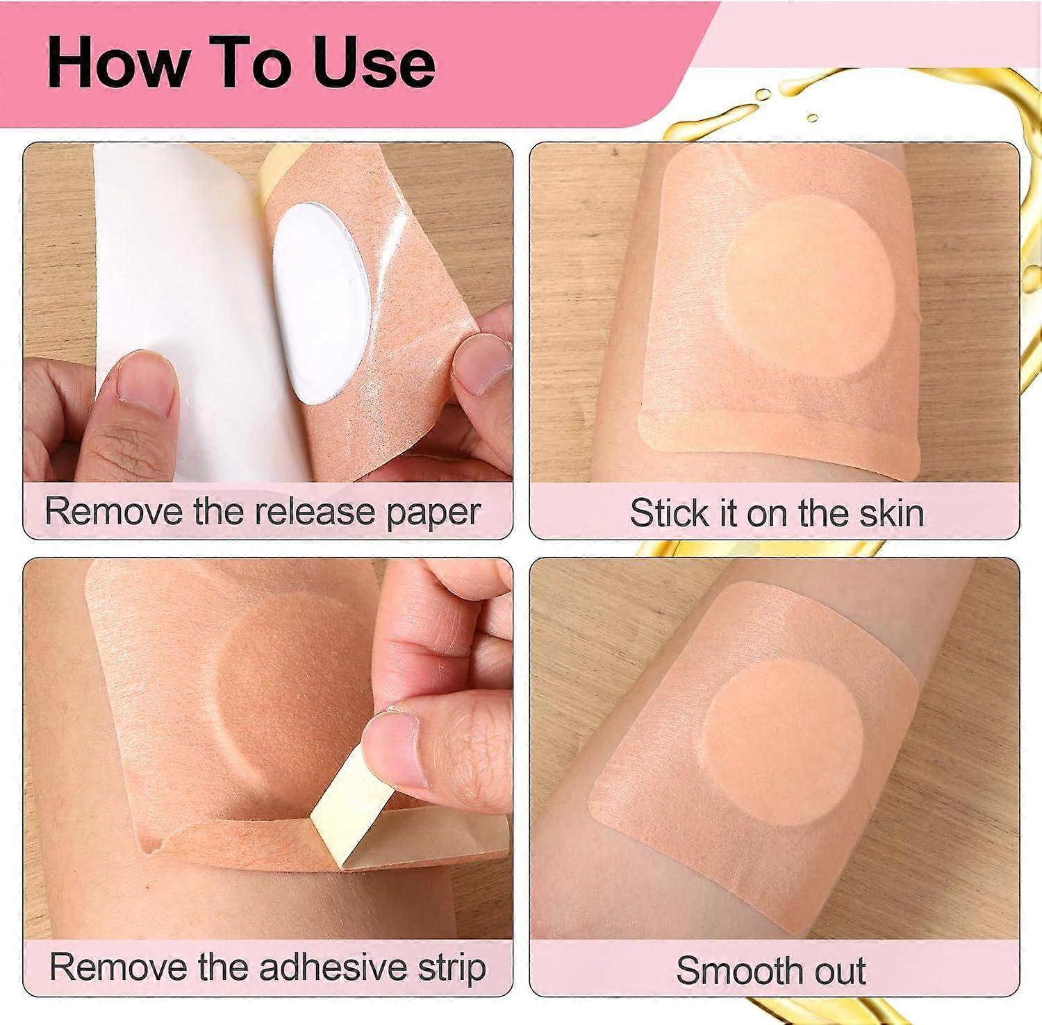 20Pcs Castor Oil Belly Button Patch, Castor Oil Patches Disposable, Castor Oil V1263-JX-3196