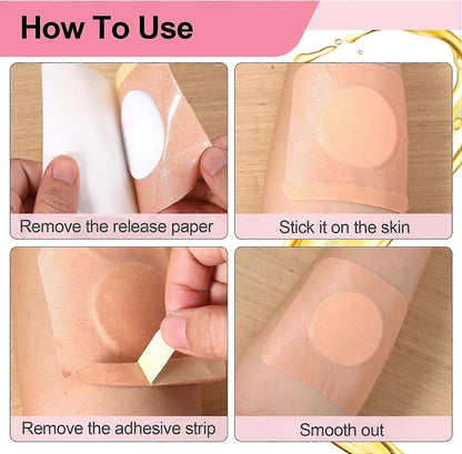20Pcs Castor Oil Belly Button Patch, Castor Oil Patches Disposable, Castor Oil V1263-JX-3196