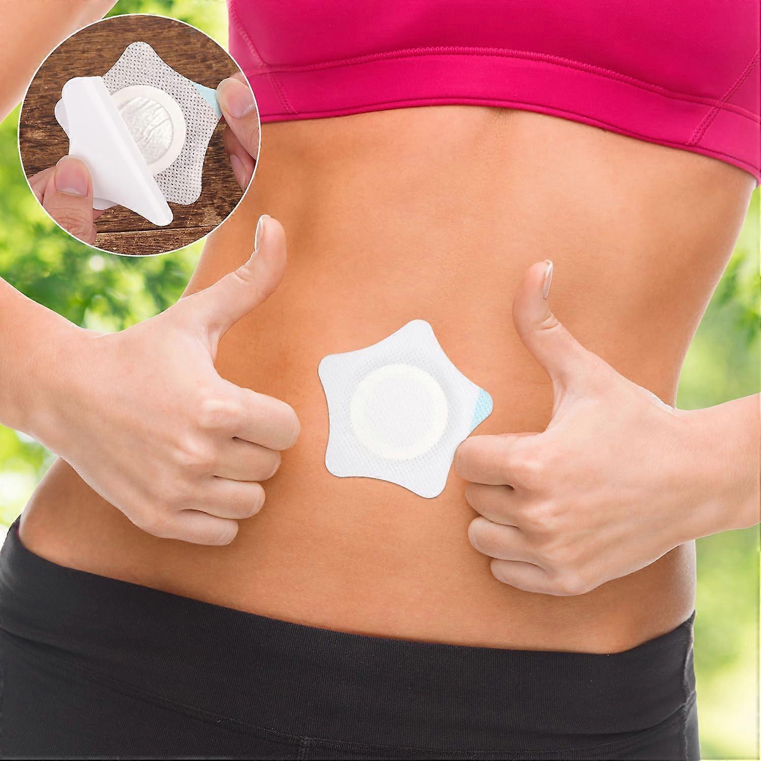 20pcs Castor Oil Pack Wrap for Belly Button, Self-Adhesive Castor Oil Belly V1263-JX-3197