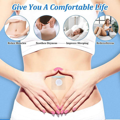 20Pcs Castor Oil Patches, Disposable Castor Oil Pack Wrap Self-Adhesive Belly V1263-JX-3198