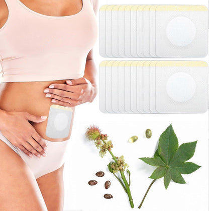 20Pcs Disposable Castor Oil Pack Wrap Belly Button, Highly Absorbent V1263-JX-3199