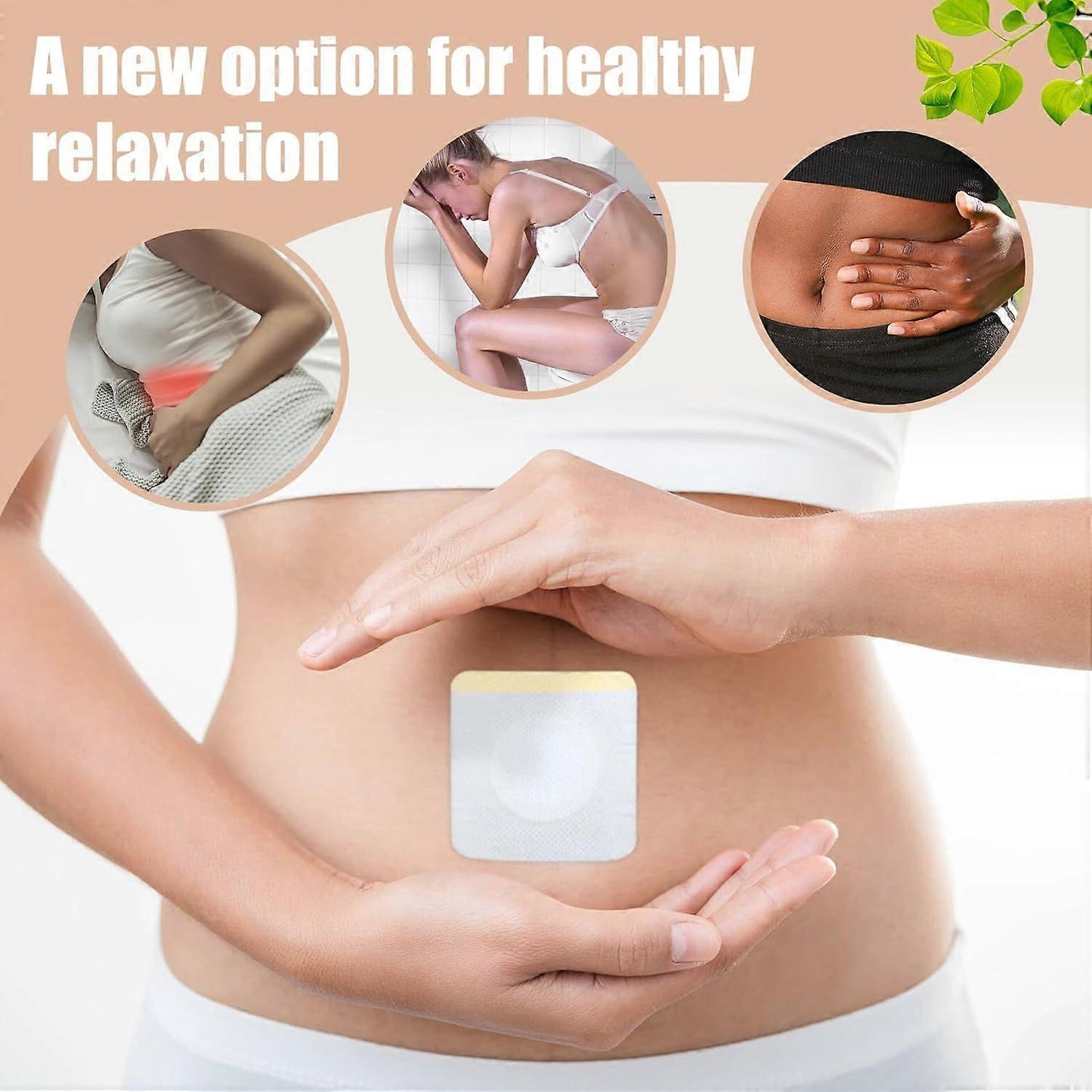 20Pcs Disposable Castor Oil Pack Wrap Belly Button, Highly Absorbent V1263-JX-3199