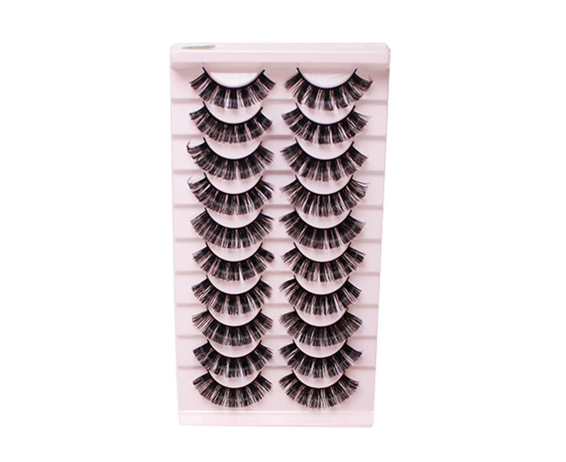 20Pcs/Set False Eyelash Comfortable to Wear 3D Effect Beauty False Eye Lashes V1263-JX-320