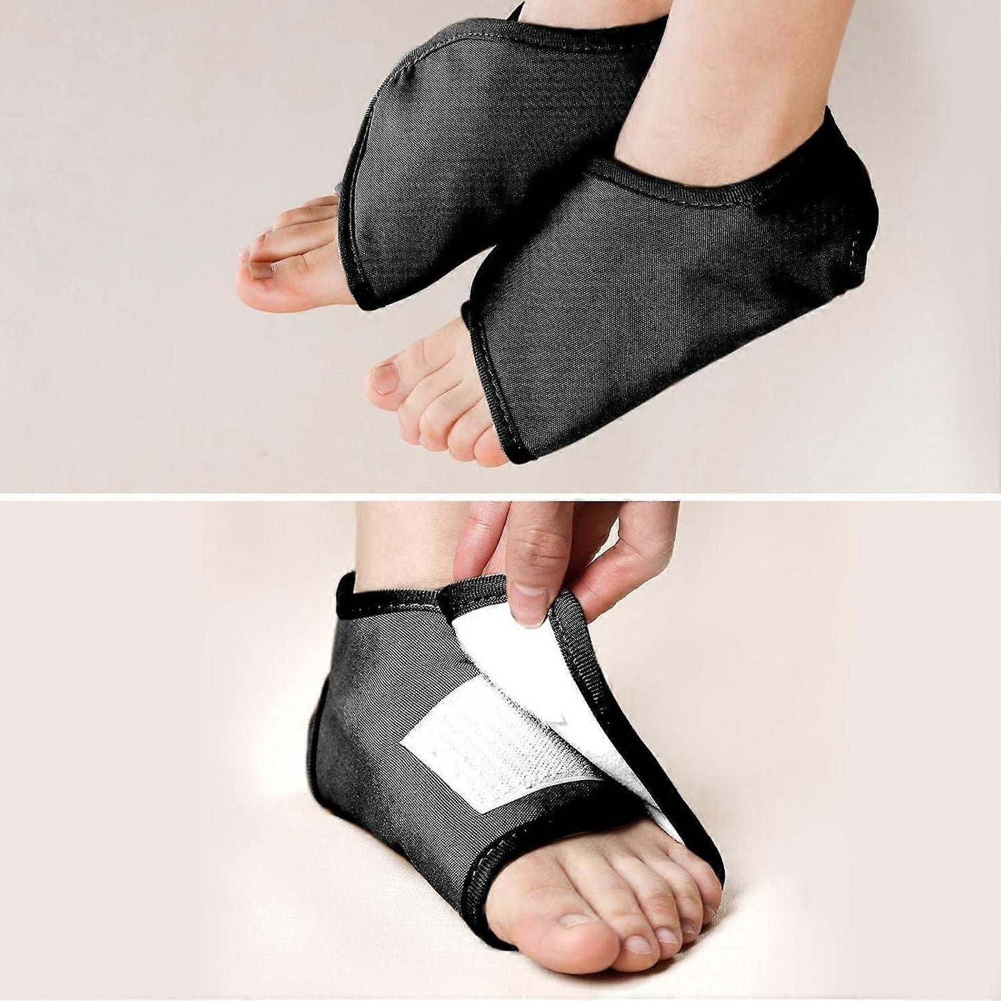 2pcs Ankle Castor Oil Pack, Comfortable Castor Oil Pack Wrap for Feet Castor Oil V1263-JX-3201