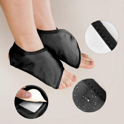 2pcs Ankle Castor Oil Pack, Comfortable Castor Oil Pack Wrap for Feet Castor Oil V1263-JX-3201