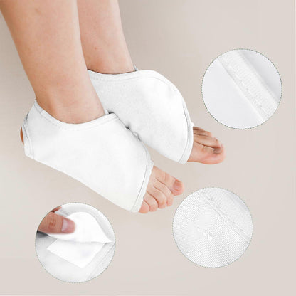 2pcs Ankle Organic Castor Oil Pack, Comfortable Castor Oil Pack Wrap for Feet V1263-JX-3202
