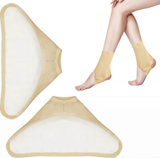 2Pcs Organic Castor Oil Pack Wrap for Feet, Castor Pack Castor Oil Foot Wrap, Reusable Castor Oil Wrap with V1263-JX-3204