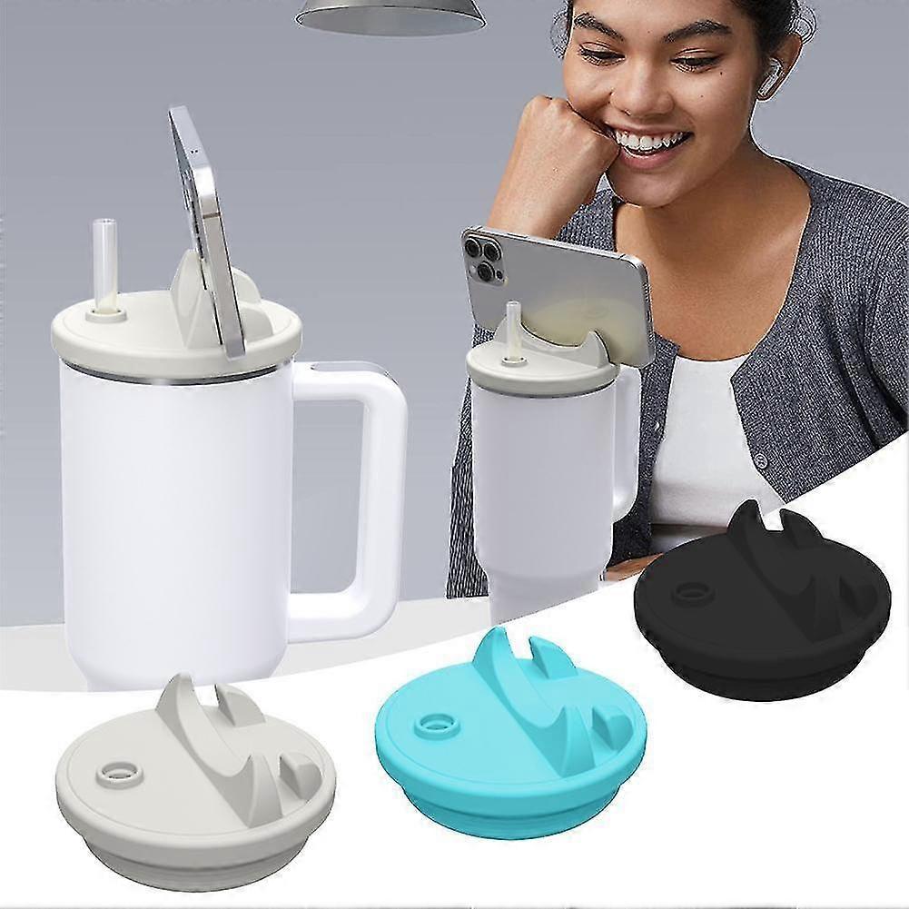 30OZ Tumbler Silicone Phone Holder Cup Replacement Lids for Stanley Cup V1263-JX-3205