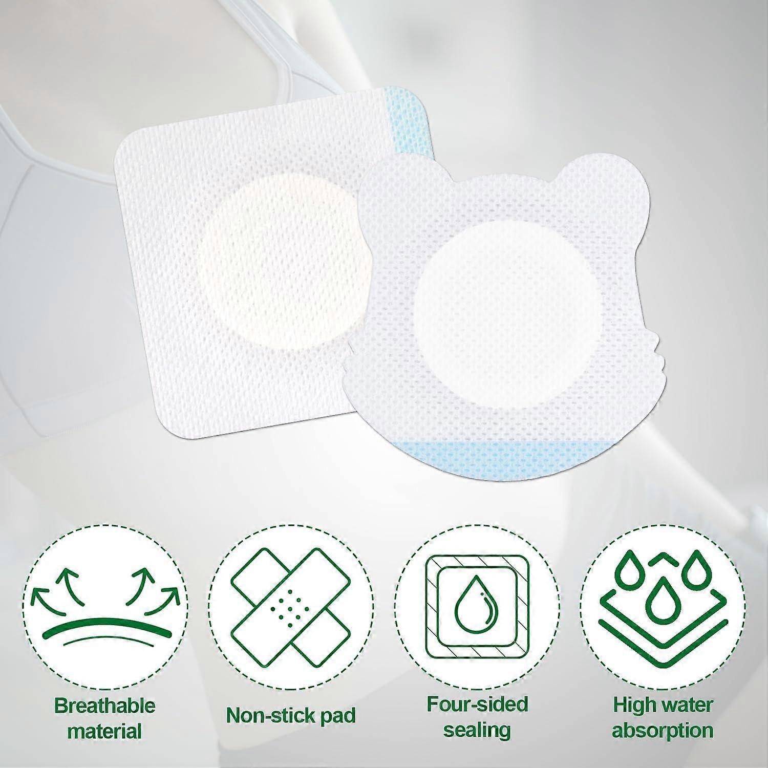 30pcs Castor Oil Belly Button Pack Wrap, Self-Adhesive Disposable Castor Oil V1263-JX-3206