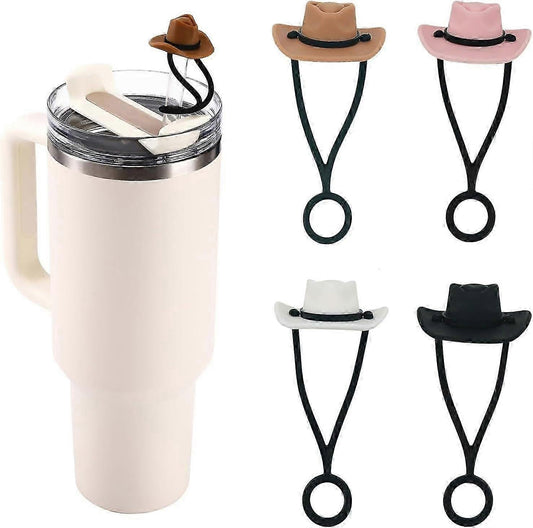 4 Pcs Straw Covers for Stanley Cup 20-40 oz, 0.4 inches Silicone Straw Cover Caps, Stanley Cups Accessories, V1263-JX-3209