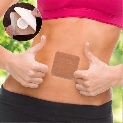50Pcs Disposable Castor Oil Pack Wrap Belly Button Pads, Highly Absorbent V1263-JX-3213