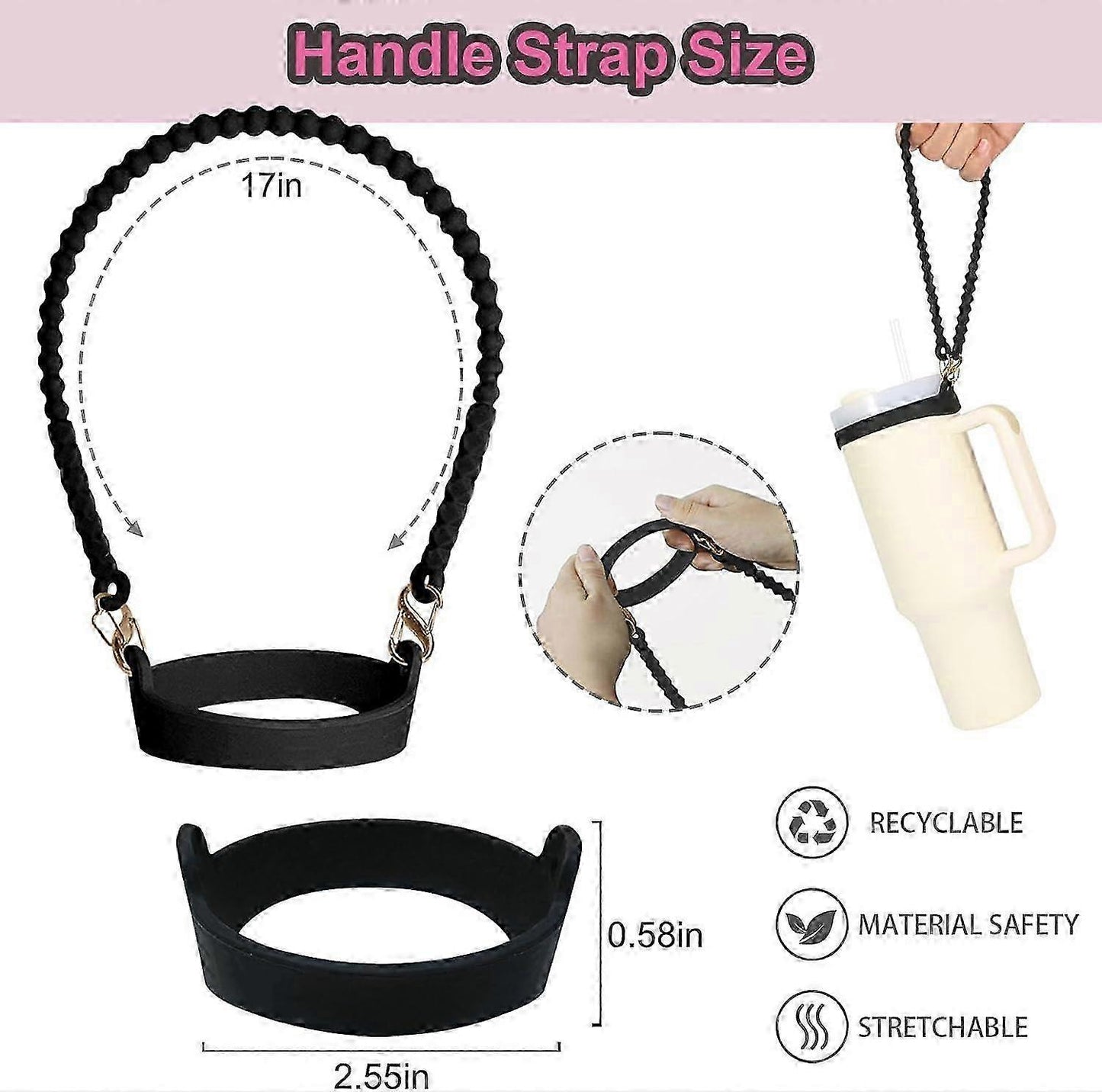 5-Piece Stanley Cup Accessory Set V1263-JX-3217