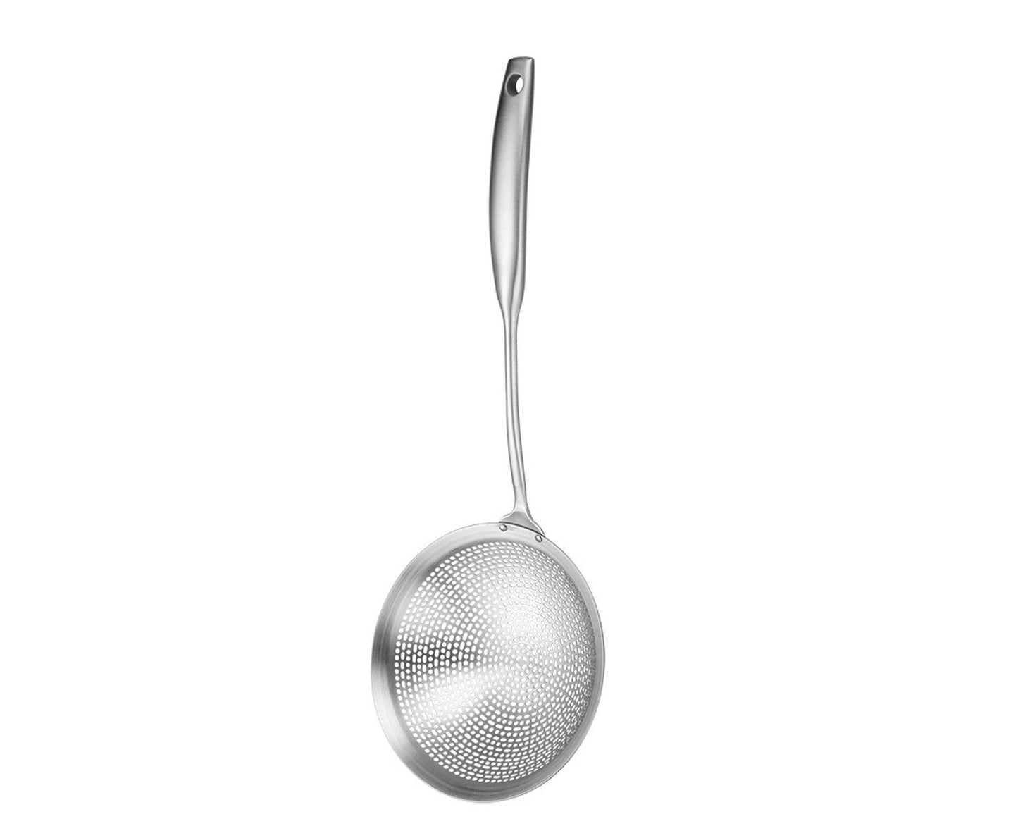 Colander Spoon Anti-scald Handle 304 Stainless Steel Strainer Scoop-L V1263-JX-323