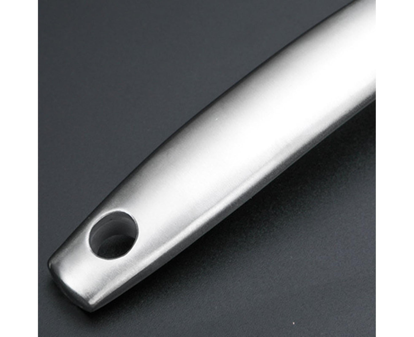 Colander Spoon Anti-scald Handle 304 Stainless Steel Strainer Scoop-L V1263-JX-323