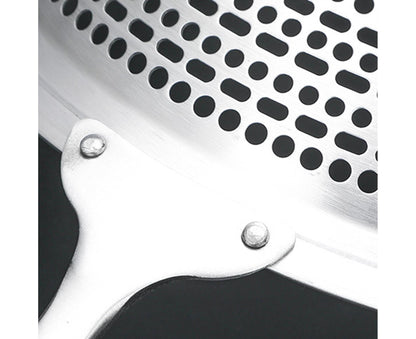Colander Spoon Anti-scald Handle 304 Stainless Steel Strainer Scoop-L V1263-JX-323