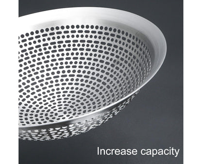 Colander Spoon Anti-scald Handle 304 Stainless Steel Strainer Scoop-L V1263-JX-323