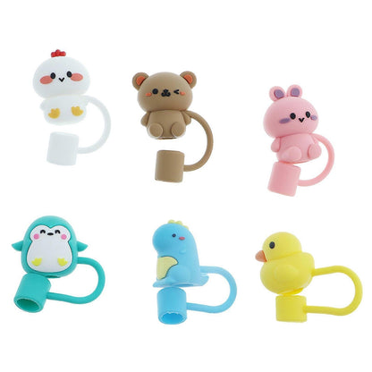 Animal Straw Covers for Stanley Cup, Reusable Straw Lids for Water Bottles V1263-JX-3232