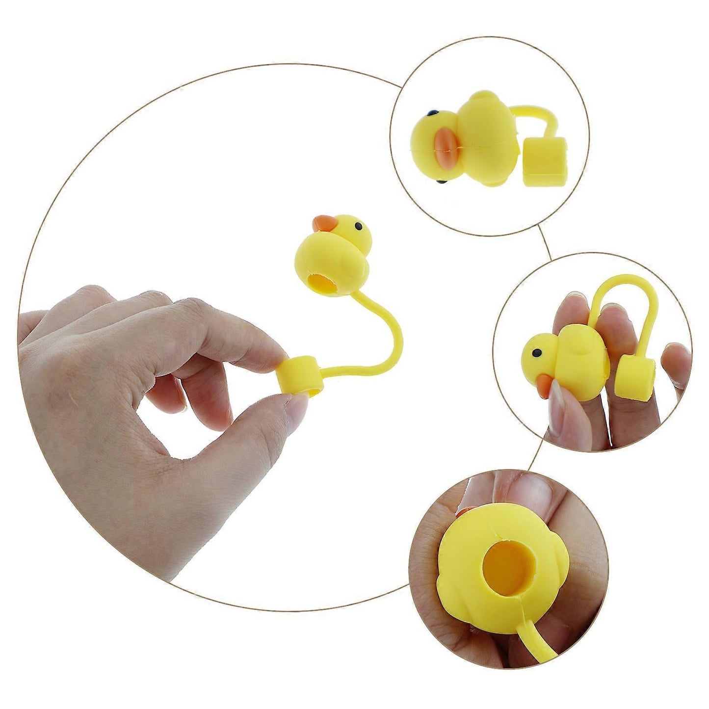 Animal Straw Covers for Stanley Cup, Reusable Straw Lids for Water Bottles V1263-JX-3232
