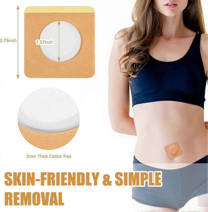 Castor Oil Belly Button Patch 20 Pieces Castor Oil Patches Castor Oil Patch V1263-JX-3235