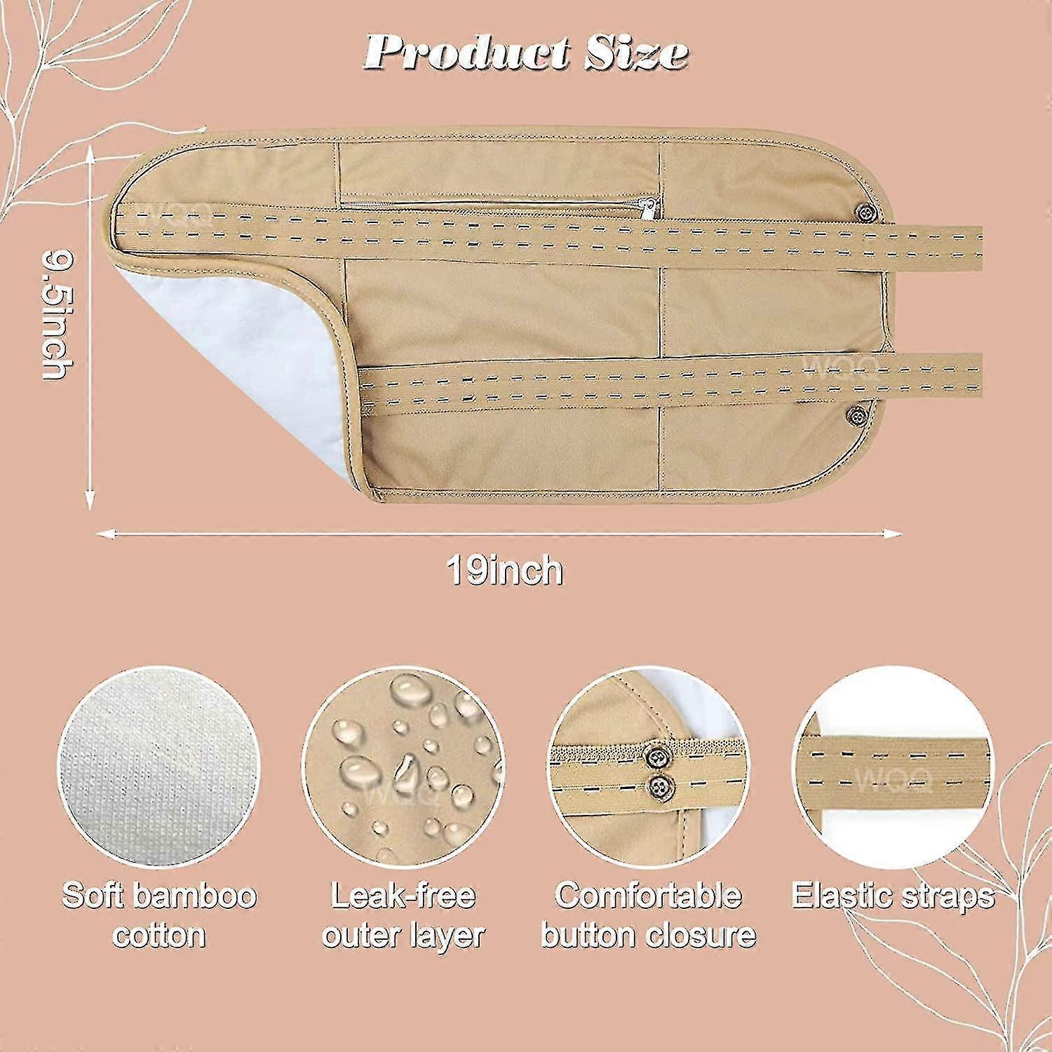 Castor Oil Packs, Compressed Reusable Castor Oil Pack Kit (castor Oil Not Included) V1263-JX-3239