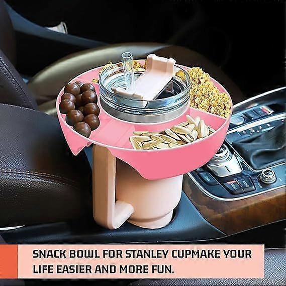Compatible Stanley Snack Tray, 40 Oz Bowl for Stanley Cup Accessories, Ivory V1263-JX-3241