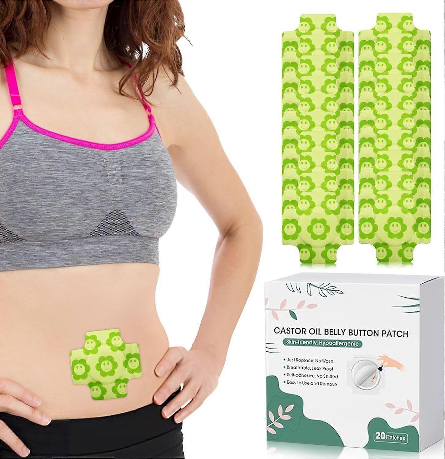 Organic Castor Oil Pack Wrap,Self-Adhesive, Flexible Highly Absorbent Castor Oil V1263-JX-3247