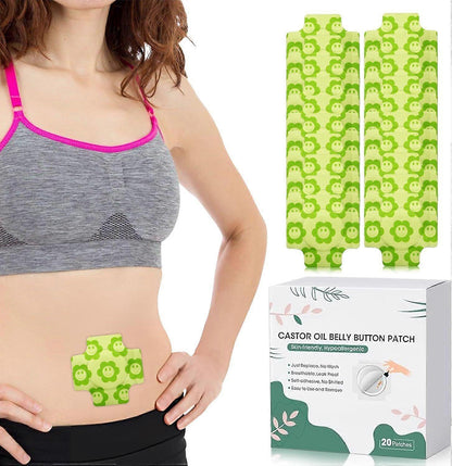 Organic Castor Oil Pack Wrap,Self-Adhesive, Flexible Highly Absorbent Castor Oil V1263-JX-3247