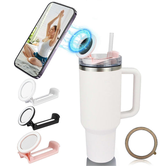 Phone Holder For Stanley, Water Bottle Phone Holder For Stanley 40oz Cup, Phone Stand Mount, Portable, V1263-JX-3249