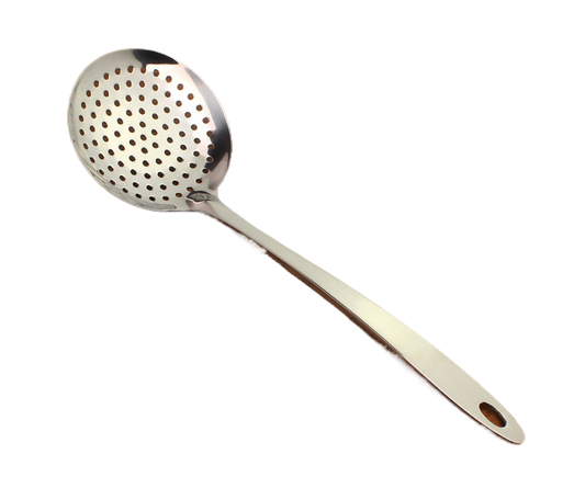 Kitchen Soup Food Thicken Stainless Steel Ladle Spoon Colander Strainer Filter V1263-JX-325