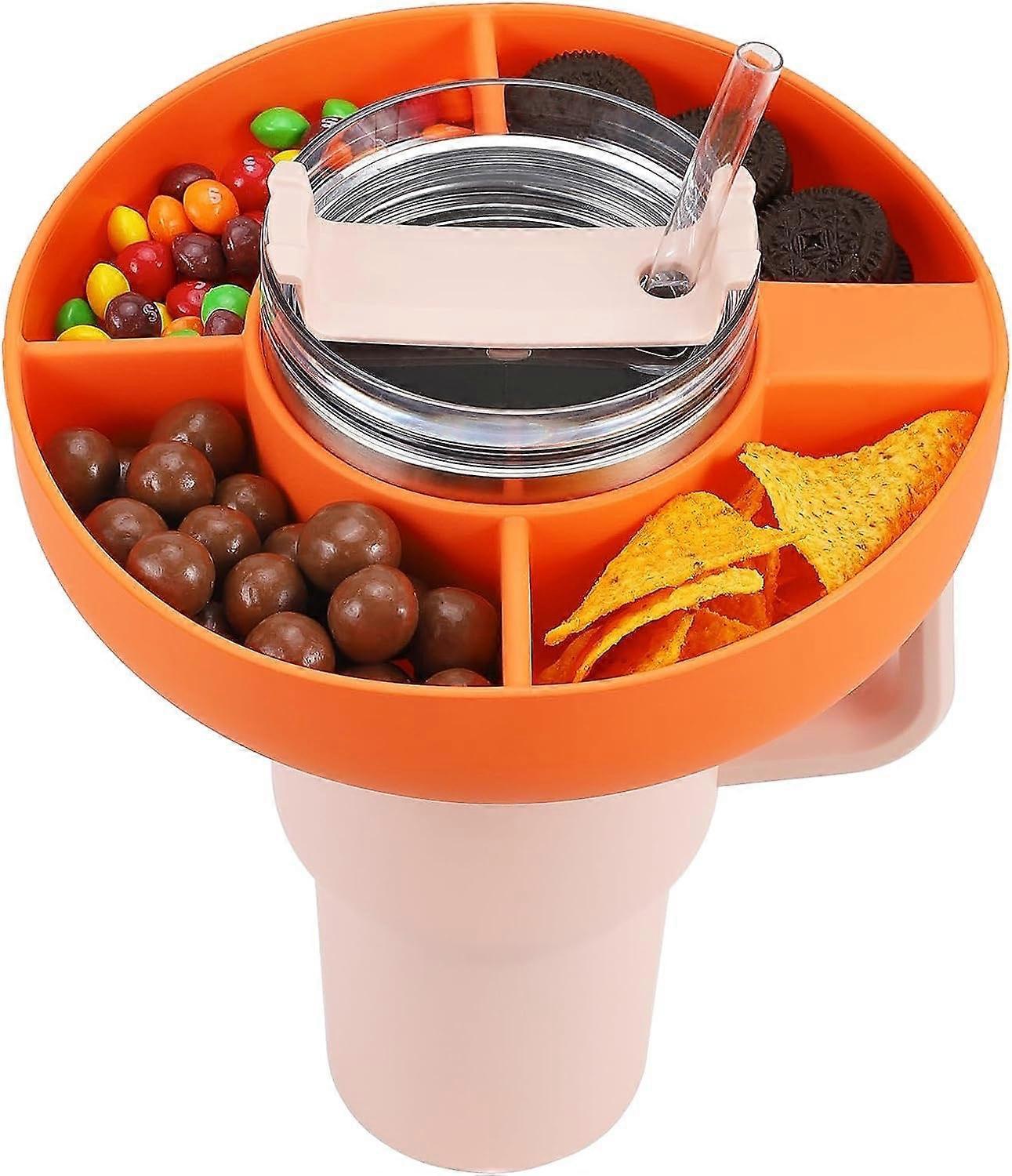 Reusable Silicone Snack Platter for Stanley Cup 40oz V1263-JX-3251