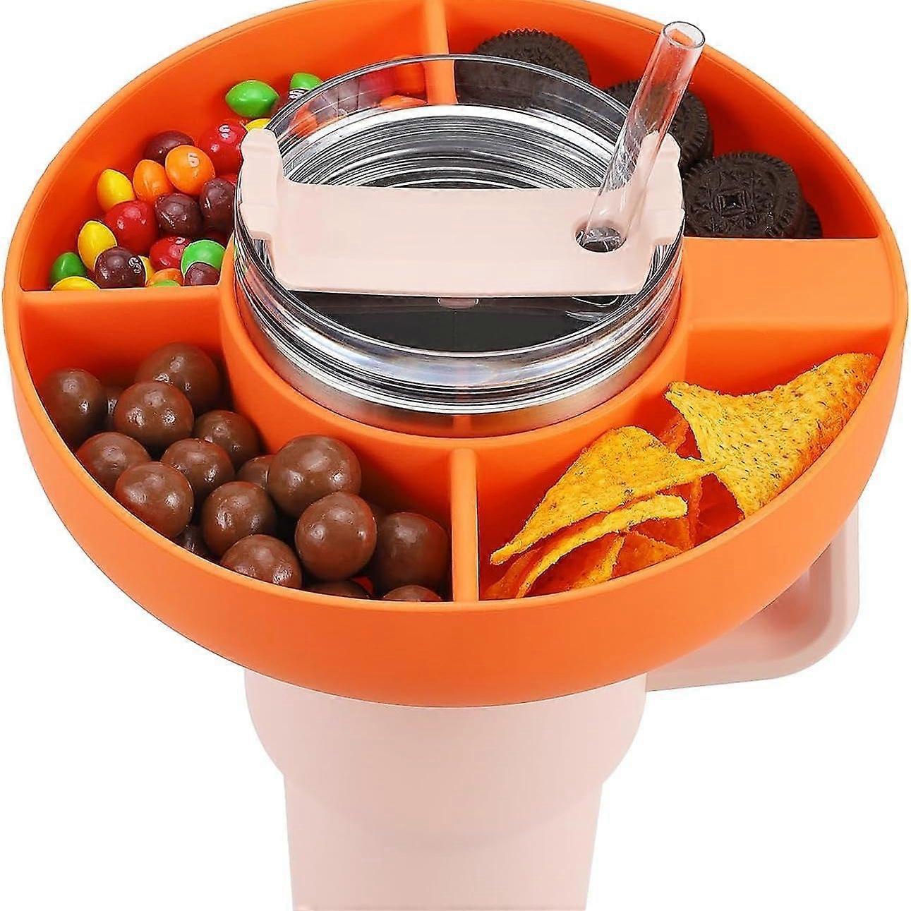 Reusable Silicone Snack Platter for Stanley Cup 40oz V1263-JX-3251