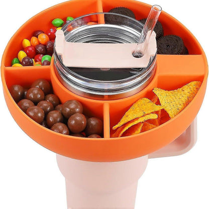 Reusable Silicone Snack Platter for Stanley Cup 40oz V1263-JX-3251