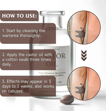 Self-Adhesive Organic Castor Oil Pack Wrap for Pimple Patches V1263-JX-3252