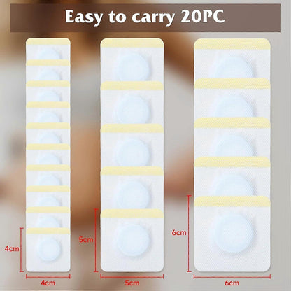 Self-Adhesive Organic Castor Oil Pack Wrap for Pimple Patches V1263-JX-3252