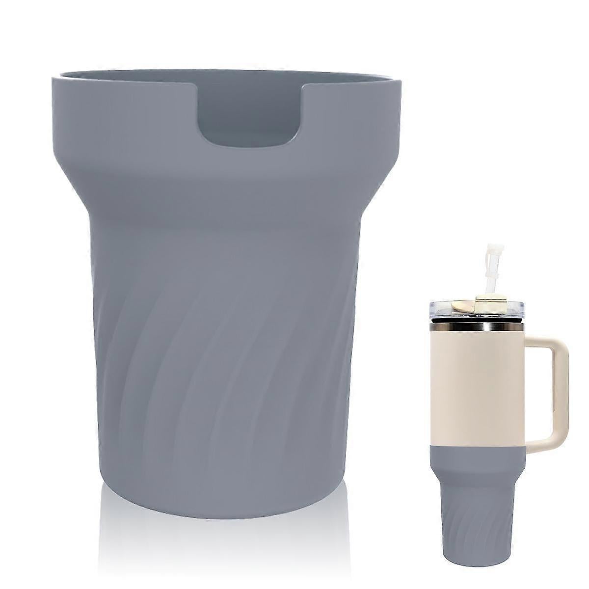 Silicone Boot for Stanley 40 oz Tumbler with Handle - Water Bottle Bottom Cover Fits Stanley Cup Accessories V1263-JX-3254