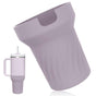 Silicone Boot for Stanley 40 oz Tumbler with Handle - Water Bottle Bottom Cover Fits Stanley Cup Accessories V1263-JX-3255