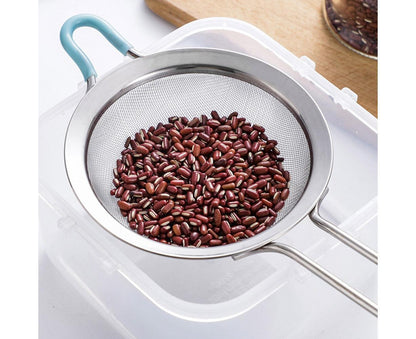 Stainless Steel Flour Sieve Sifter Screen Mesh Strainer Colander Kitchen Tool-3 V1263-JX-329