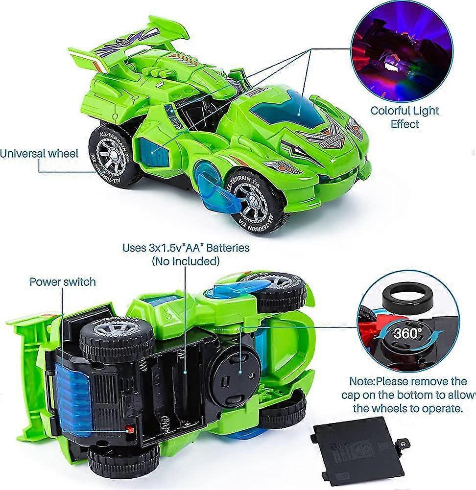 Dinosaur Transforming Car Electric Dinosaur Toys Automatic Transforming Dinosaur V1263-JX-3297