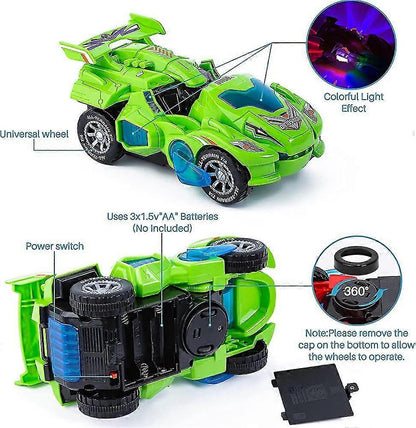 Dinosaur Transforming Car Electric Dinosaur Toys Automatic Transforming Dinosaur V1263-JX-3297