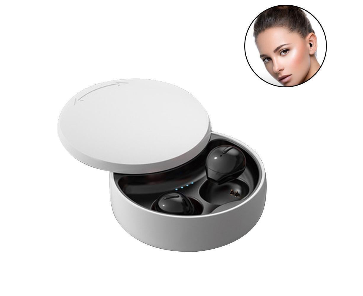Smallest True Wireless Earbuds,Mini Bluetooth 5.0 Headphones V1263-JX-33