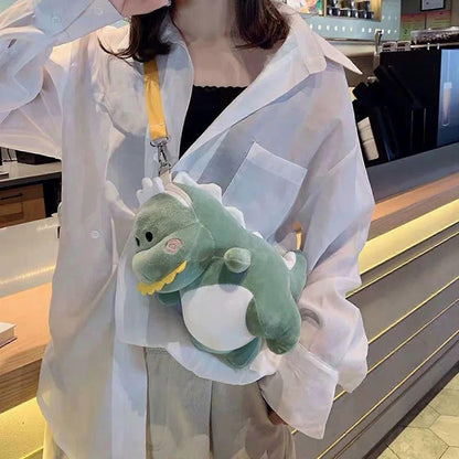 Dinosaur Plush Kawaii Plush Stuffed Dinosaur Plush Shoulder Bag With Dinosaur V1263-JX-3309