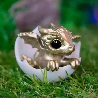 Babies Dragon in Egg, 3D Printed Dragon Egg, babies Dragons in Eggshel, Surprise Egg Toy V1263-JX-3334