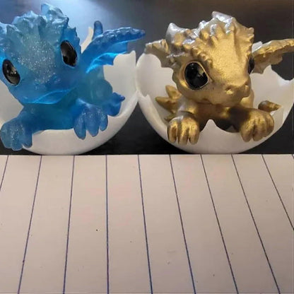 Babies Dragon in Egg, 3D Printed Dragon Egg, babies Dragons in Eggshel, Surprise Egg Toy V1263-JX-3334