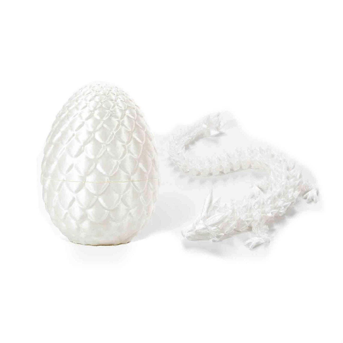 3D Printed Dragon in Egg, Full Articulated Dragon Crystal Dragon with Dragon Egg,50% Offer V1263-JX-3339